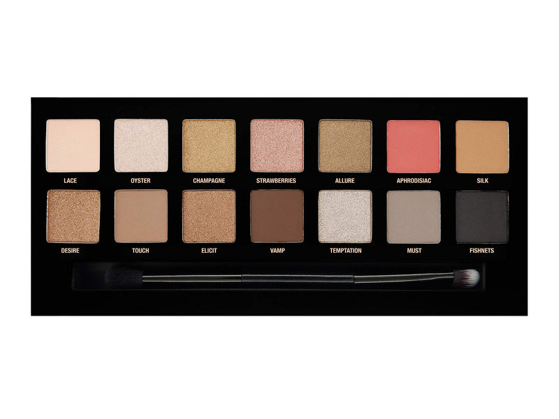 W7 | Seduced Pressed Pigment Palette Makeup | Tones: Cream Mattes, Metallic Shimmers | Colors: Delicate Nudes, Golds, Pinks and Smokes | Cruelty Free, Vegan Makeup For Women - BeesActive Australia