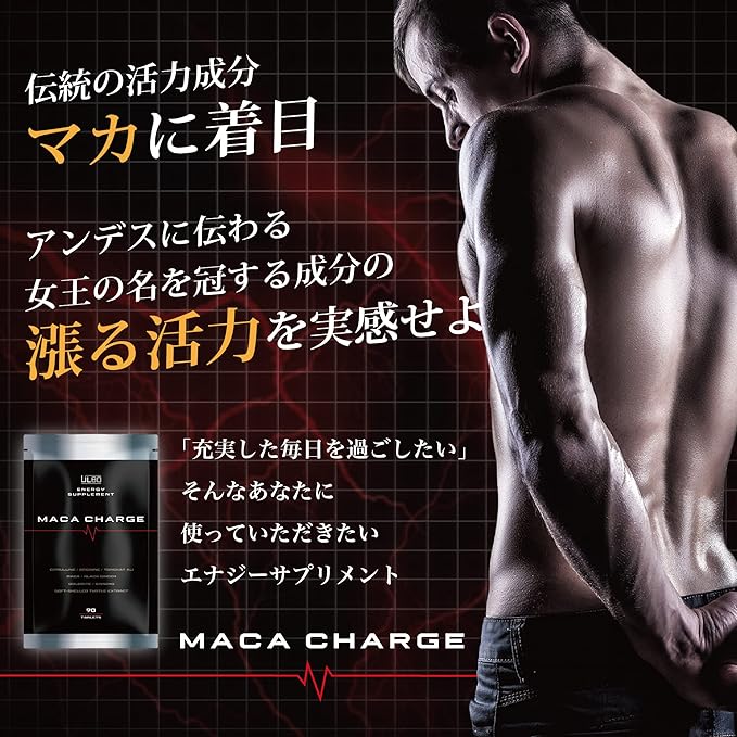 ULBO MACA CHARGE Citrulline Arginine Zinc Maca 10 carefully selected types 90 tablets Made in Japan - BeesActive Australia