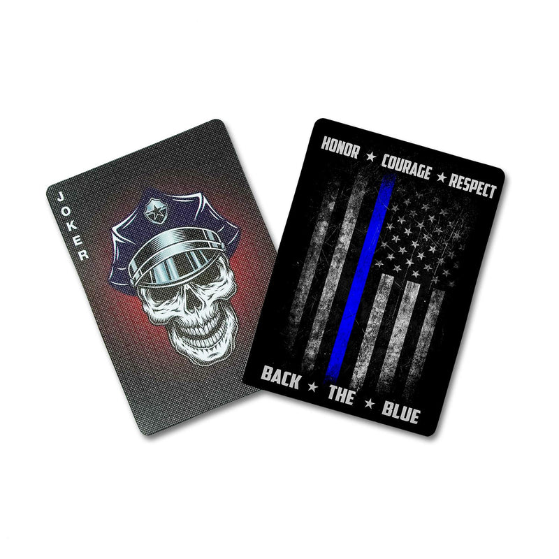 [AUSTRALIA] - Police Professional Quality Playing Cards – Custom Police Officer Gift 