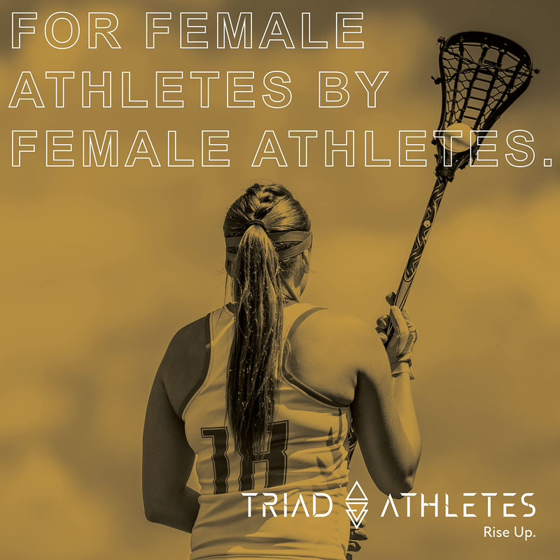 Triad Athletes Sports Mouth Guard for Female Athletes, 1 Pack (Crystal Clear) Custom Fit, Protection for Youth, with Ventilated Case Crystal Clear - BeesActive Australia