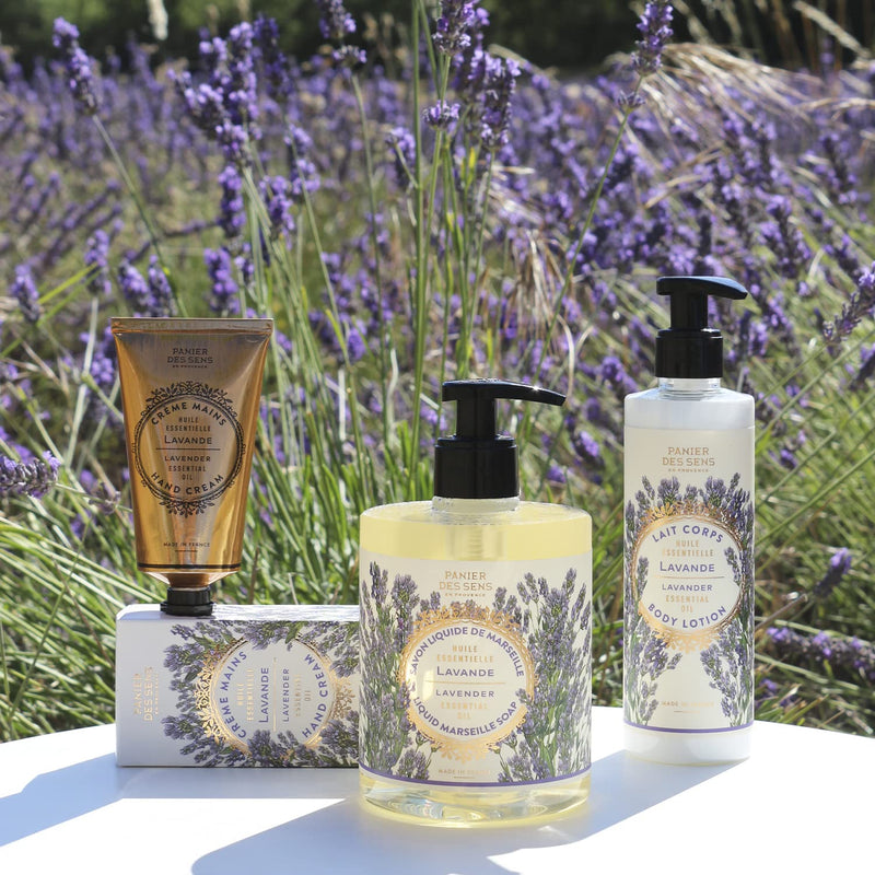 Panier des Sens Lavender Hand cream for dry cracked hands with Olive oil & Shea Butter, Hand lotion - Made in France 97% natural - 1Floz/30ml 1 Fl Oz (Pack of 1) - BeesActive Australia