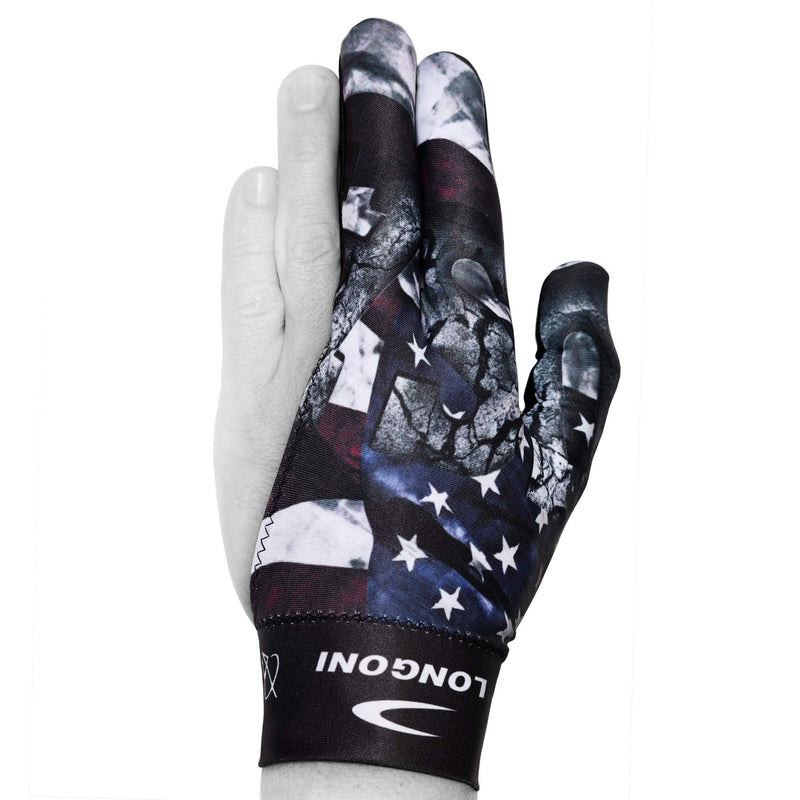 Longoni Billiard Pool Cue Glove Fancy Flag 4 for Left Hand - BeesActive Australia