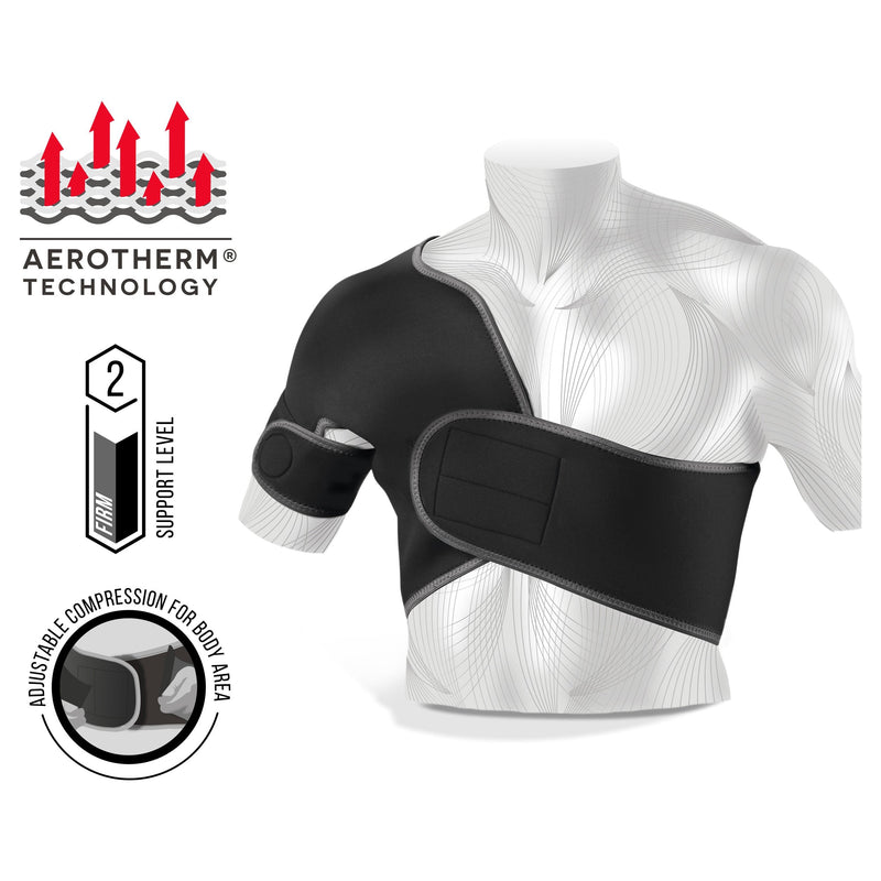 Vulkan Classic Right Half Shoulder Support, X-Large, Shoulder Brace for Rotator Cuff Injuries, AC Joint Support, and Dislocations, Shoulder Strap for Men and Women, Brace for Athletes and Exercising Right - X-Large New - BeesActive Australia
