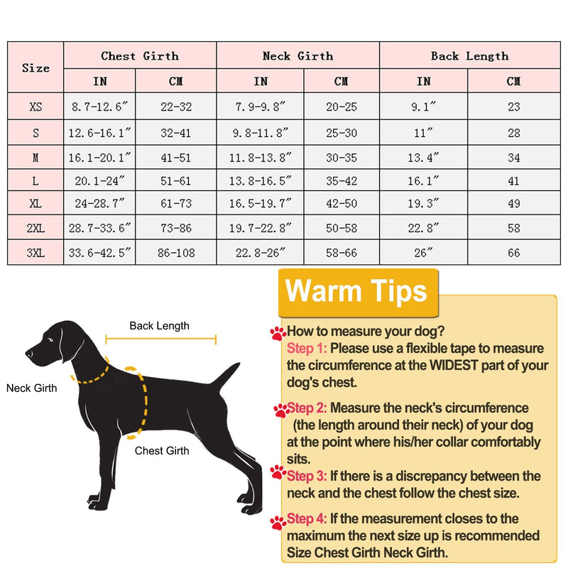 Dog Sweater Winter Coat Cold Vest Pet Warm Cotton Clothes Puppy Jacket Doggies, Reversible Waterproof Windproof British Style Plaid for Small Medium Large Dogs M(Chest Girth:16.1-20.1") Purple - BeesActive Australia