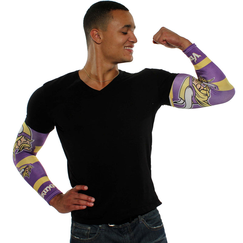 NFL Minnesota Vikings Strong Arms Sleeves - BeesActive Australia