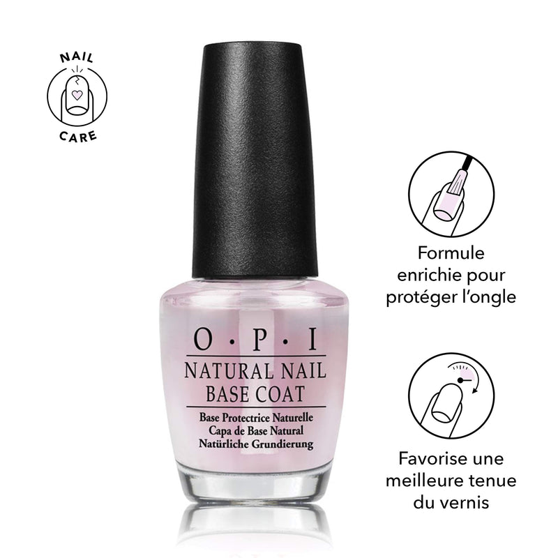 OPI Nail Polish Base Coat, Natural Nail Polish Base Coat, 0.5 Fl Oz - BeesActive Australia