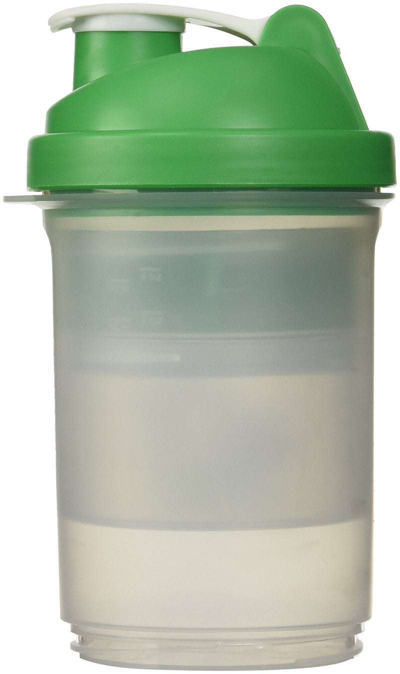 We R Sports™ ShakenInProtein™ Protein Shaker Bottle Multi Compartment BPA FREE 500ml Container XPS4000 Green - BeesActive Australia