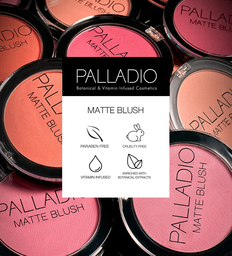 Palladio Matte Blush, Berry Pink, 0.21 Ounce - BeesActive Australia