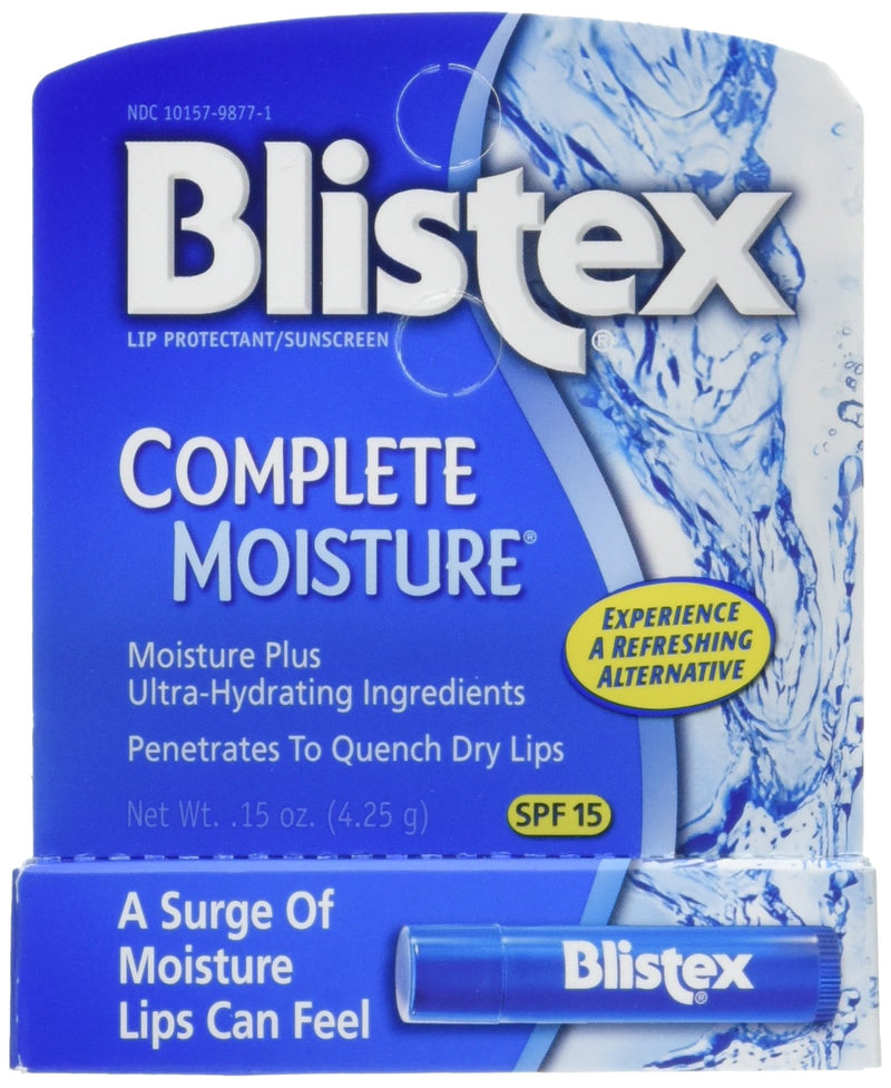 Blistex Lip Balm Complete Moisture, 0.15 oz (Bundle of 12) 0.15 Ounce (Pack of 12) - BeesActive Australia