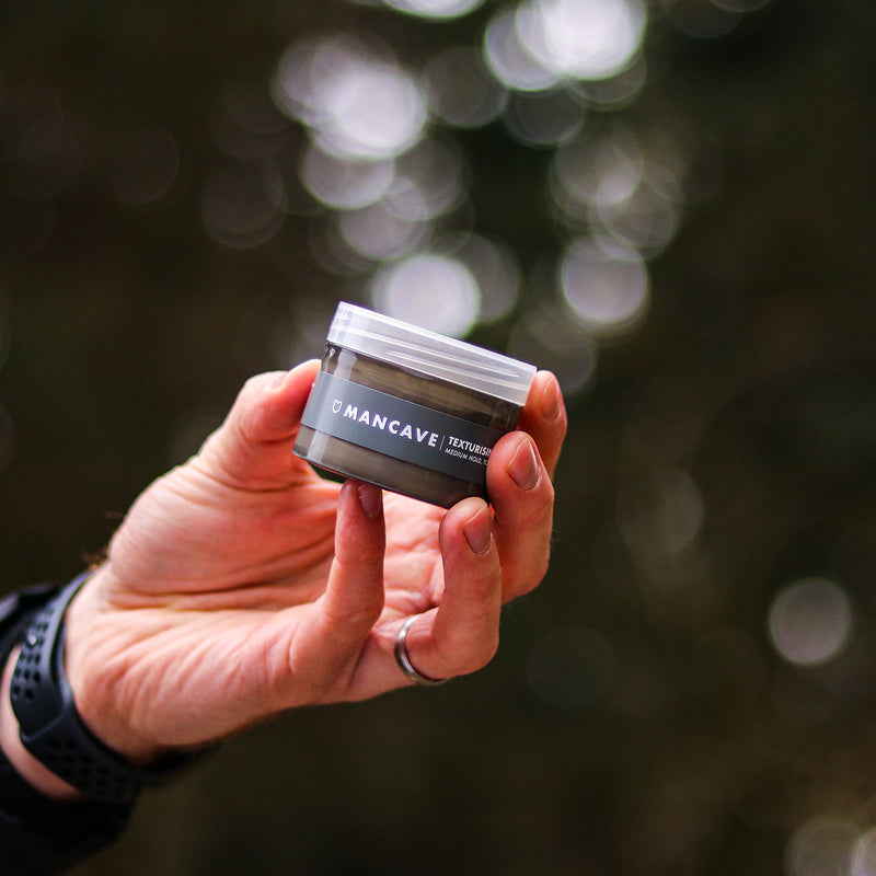 ManCave Texturising Hair Paste 75ml for Men, Natural looking Texture and Definition, Natural Formulation, Vegan Friendly, Recyclable Packaging - BeesActive Australia
