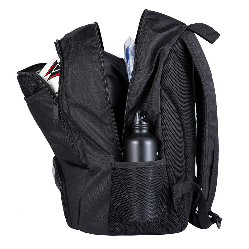 Himal Outdoors Soccer Bag-Backpack for Soccer,Backpack for Football & Volleyball & Handball,Sports Bag with Separate Cleat and Ball Holder black - BeesActive Australia