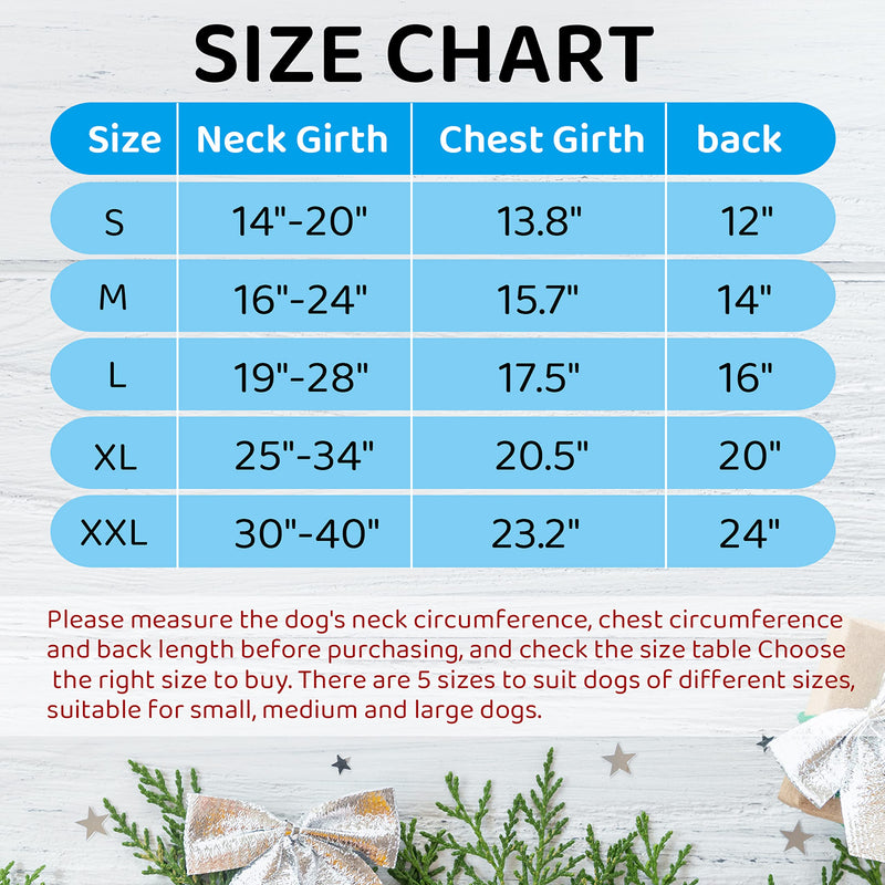 Dog Winter Coat - Warm Fleece Dog Clothes for Rain Snow Wind Cold Weather - Reflective Adjustable Cozy Waterproof Windproof Dog Vest Jacket with Leash Hole for Small Medium Large Dogs Indoor Outdoor XXL (chest:30"-40" neck:23.2") Green - BeesActive Australia