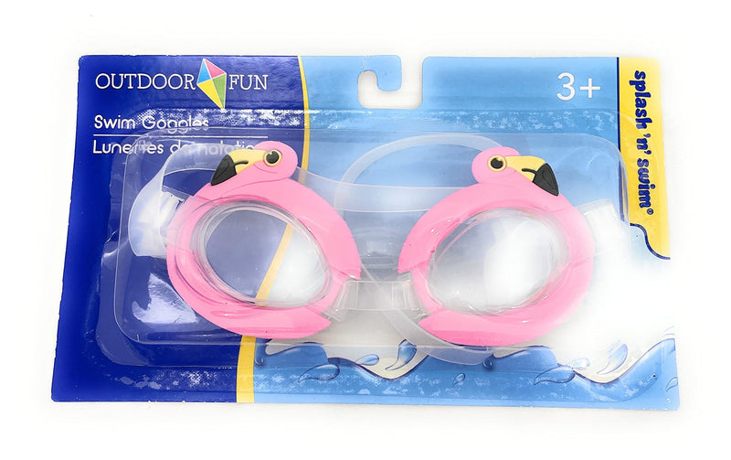 Child's Swim Goggles Flamingo Design Age 3+ - BeesActive Australia