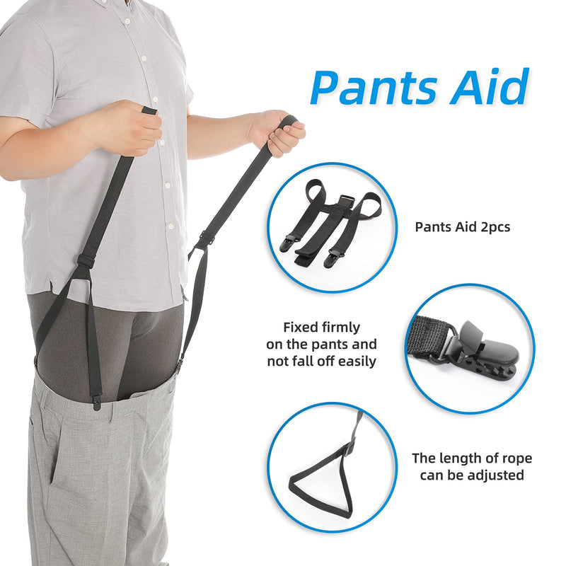 Sock Aid Kit,Sock Helper-Easy on,Easy Off Tools for Seniors,Disabled,Pregnant,Pain Free No Bending - BeesActive Australia
