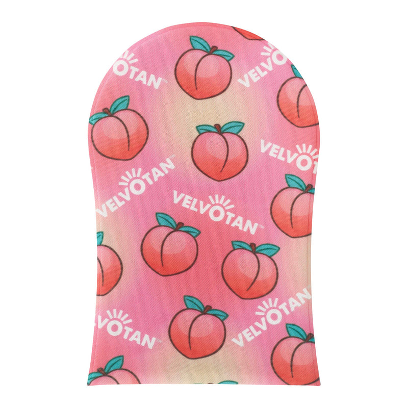 PEACHY - The Original Tanning Mitt VELVOTAN - Self Tanning Applicator - Clever Lotion Resistant - Reusable - Sleek Application - BeesActive Australia