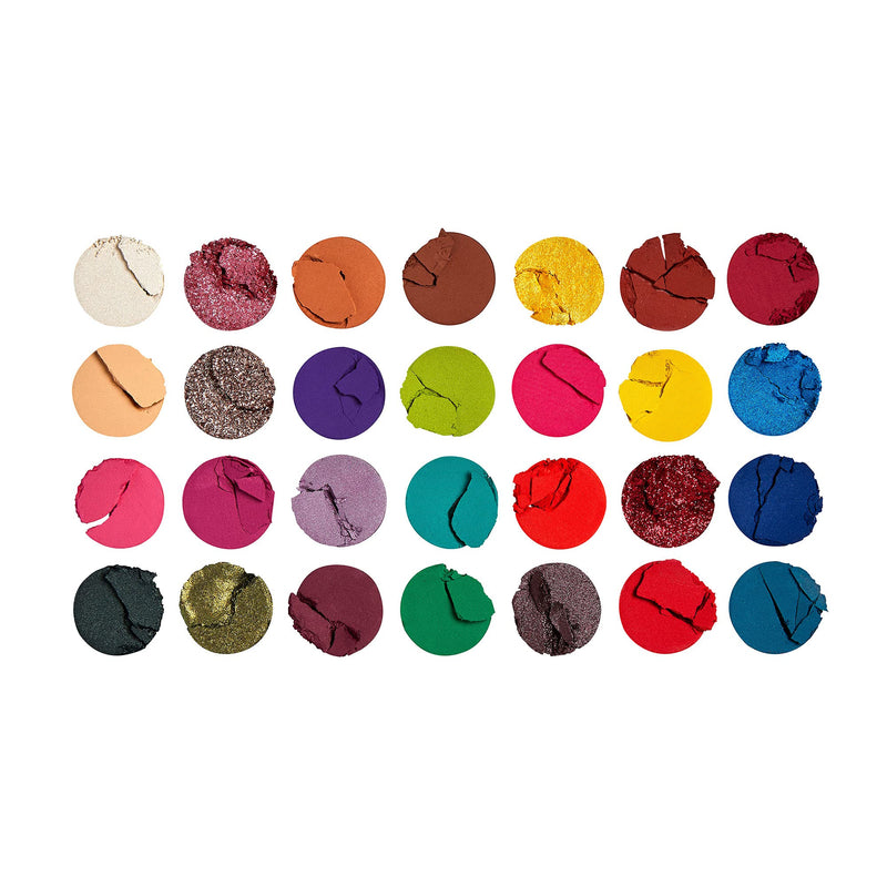 Makeup Revolution X Patricia Bright Rich In Eyeshadow Colour Palette, Multicoloured 1 Count (Pack of 1) - BeesActive Australia