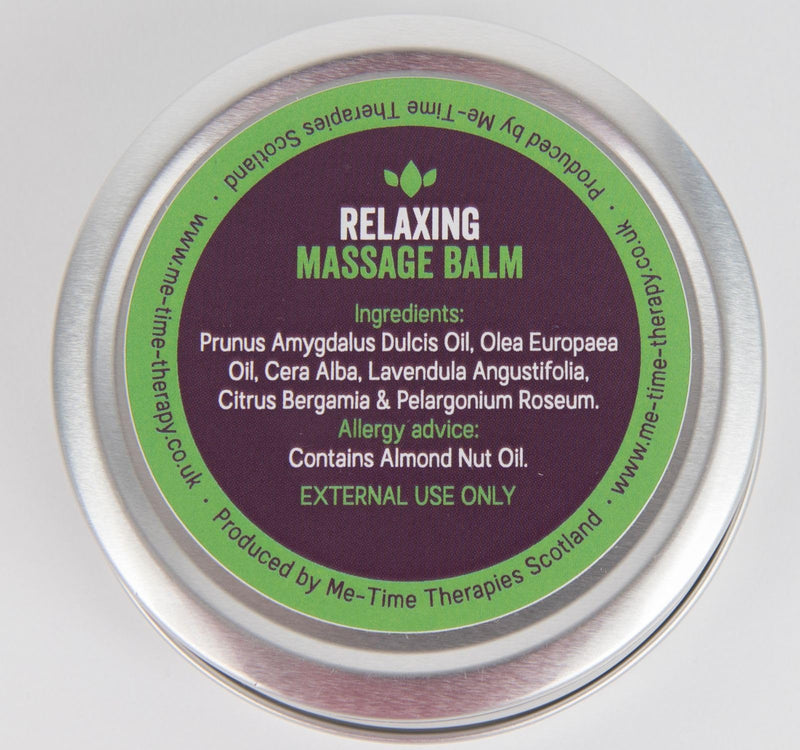 Relaxing, Massage, Balm, Reflexology, Balm(Aromatherapy Oils - Lavender, Bergamot & Geranium) 100g, Me-Time, Therapies - BeesActive Australia