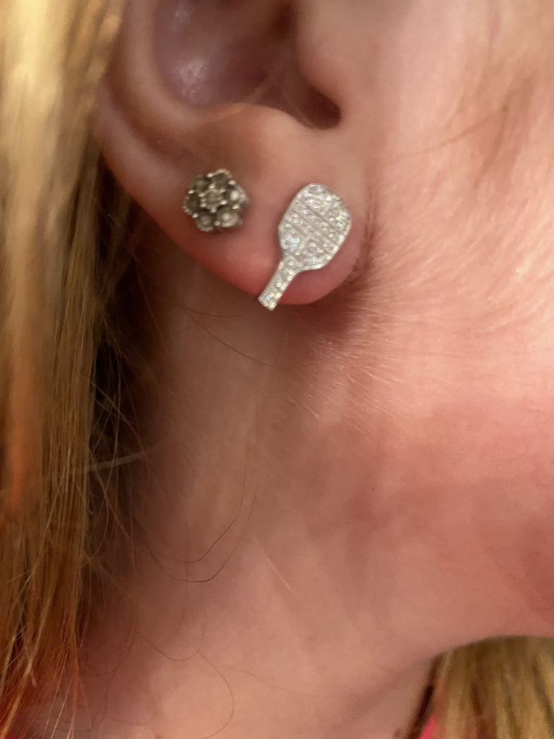 Classic and Elegant Pickleball Paddle Earrings - BeesActive Australia