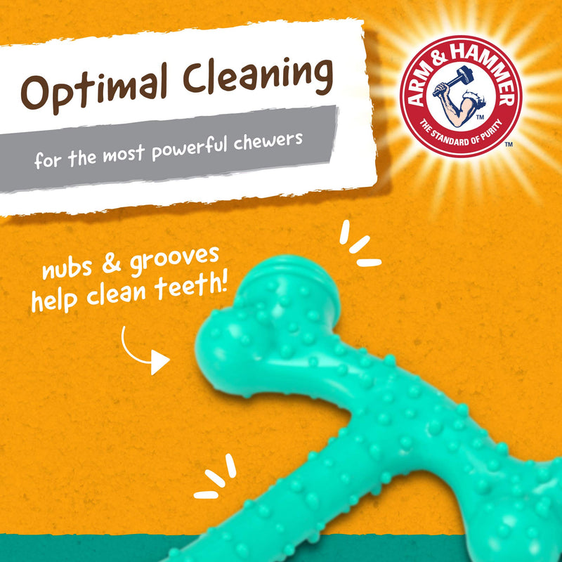 Arm & Hammer for Pets Ora-Play Dental Chew Toy for Dogs - Best Dog Chew Toy for Aggressive Chewers - Reduces Plaque & Tartar Buildup - Dog Chew Toys from, Dog Toys for Dog Teeth T-Bone - BeesActive Australia