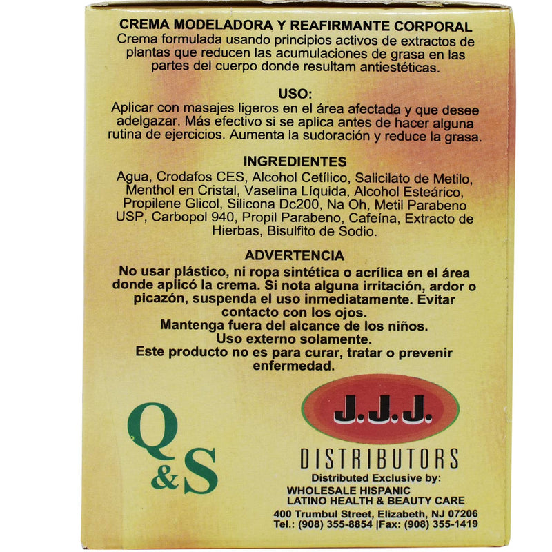 Q&S Body Molding Cream 8oz - BeesActive Australia