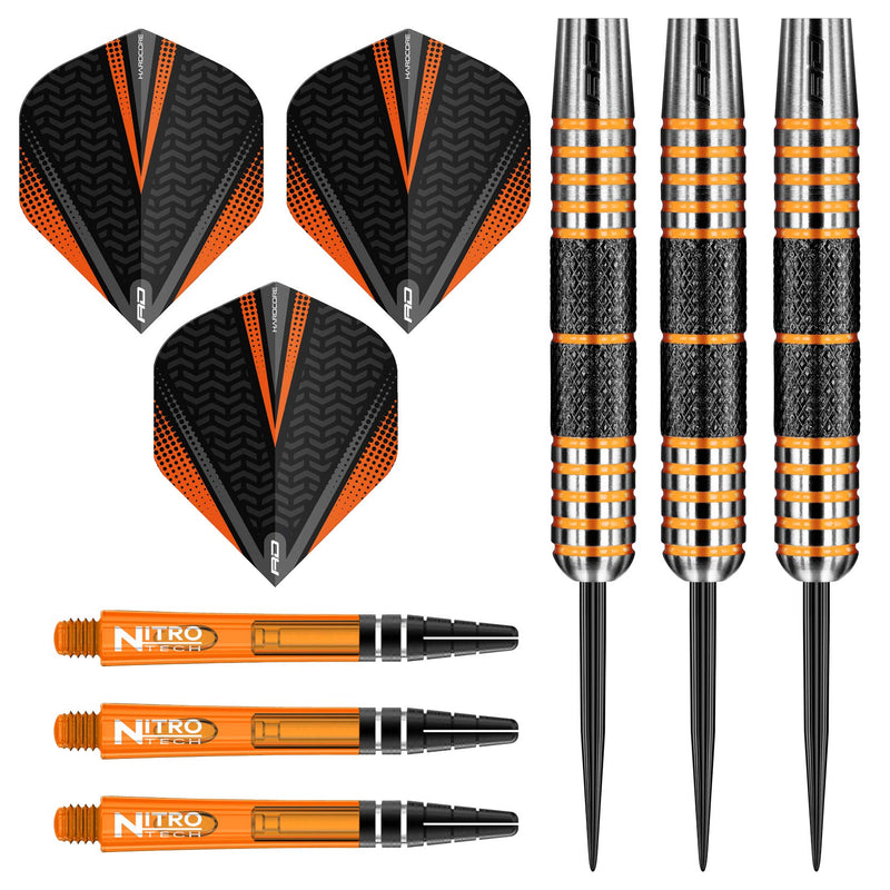 [AUSTRALIA] - Red Dragon Amberjack 24g, 26g, 28g or 30g Tungsten Darts Set with Flights and Stems 30.0 Grams 