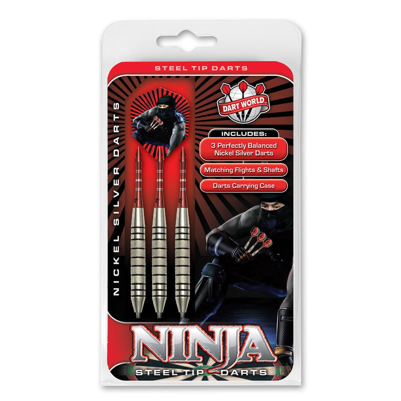 [AUSTRALIA] - Dart World Ninja Steel Tip Dart Set 21g 