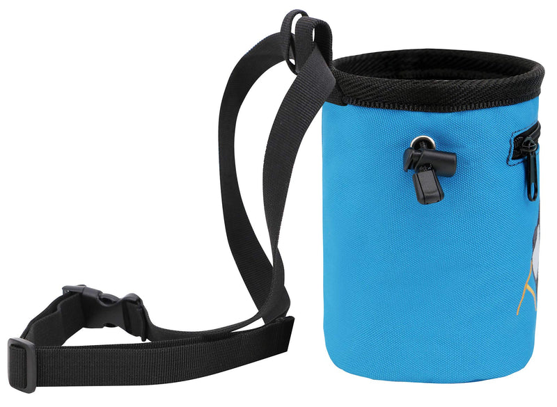 AMC Rock Climbing Panda Design Chalk Bag with Adjustable Belt 7184_Dark Blue - BeesActive Australia