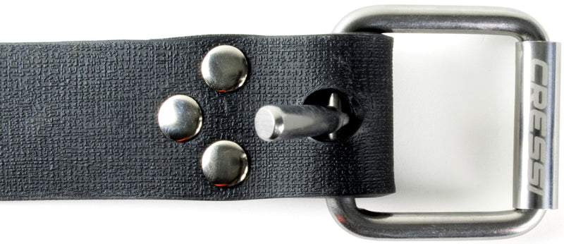 [AUSTRALIA] - Cressi Weight Belt for Free Diving, Spear Fishing | Marseillaise - Nylon - Quick-Release Buckle Quality Since 1946 Black Premium Marseillaise Rubber Belt (Black) 