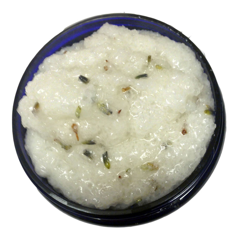 Scented Accents Salt of the Earth Lavender Essential Oil Ocean Salt Scrub Fresh-Made Body Scrub Vegan Organic Skin Cell Exfoliating Aromatherapy Body Polish Made in USA for Women and Men 8 oz. - BeesActive Australia