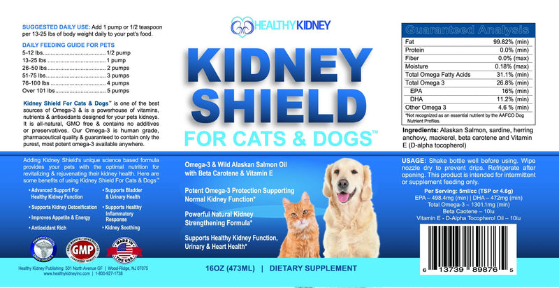 Dog and Cat Kidney Support, Canine Feline Renal Health Support Supplement For Normal Kidney Function, Creatinine, Detox, Urinary Track Cleansing, Best Kidney Stuff, Improve Pets Alive an Kidney Health - BeesActive Australia
