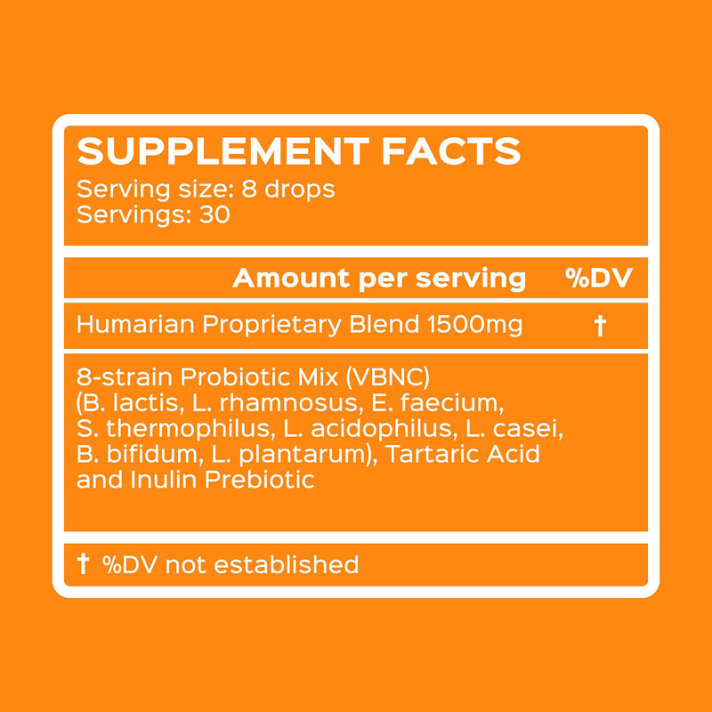 Probonix Probiotics for Dogs, Organic, Non-GMO Liquid Probiotic Drops, 8 Live Probiotic Strains to Help with Digestive Issues, Inflammatory Bowel Disease (IBD), Dental Health Issues, Allergies, Liver - BeesActive Australia