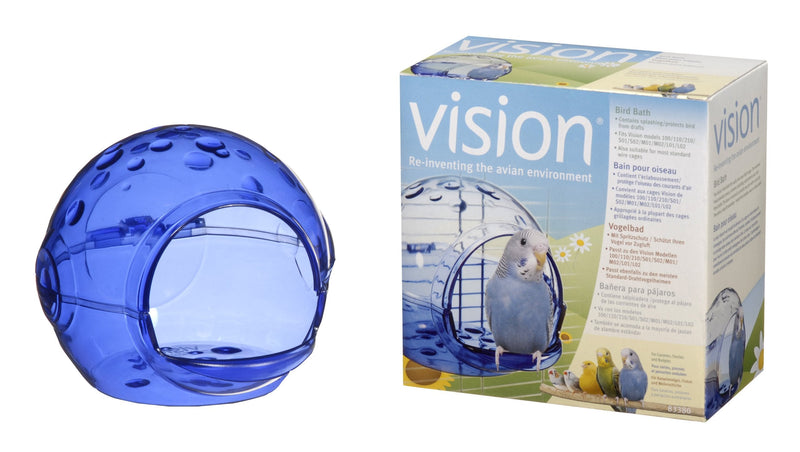 Vision Bird Bath, Parakeet Bird Cage Accessory, 83380A1 - BeesActive Australia