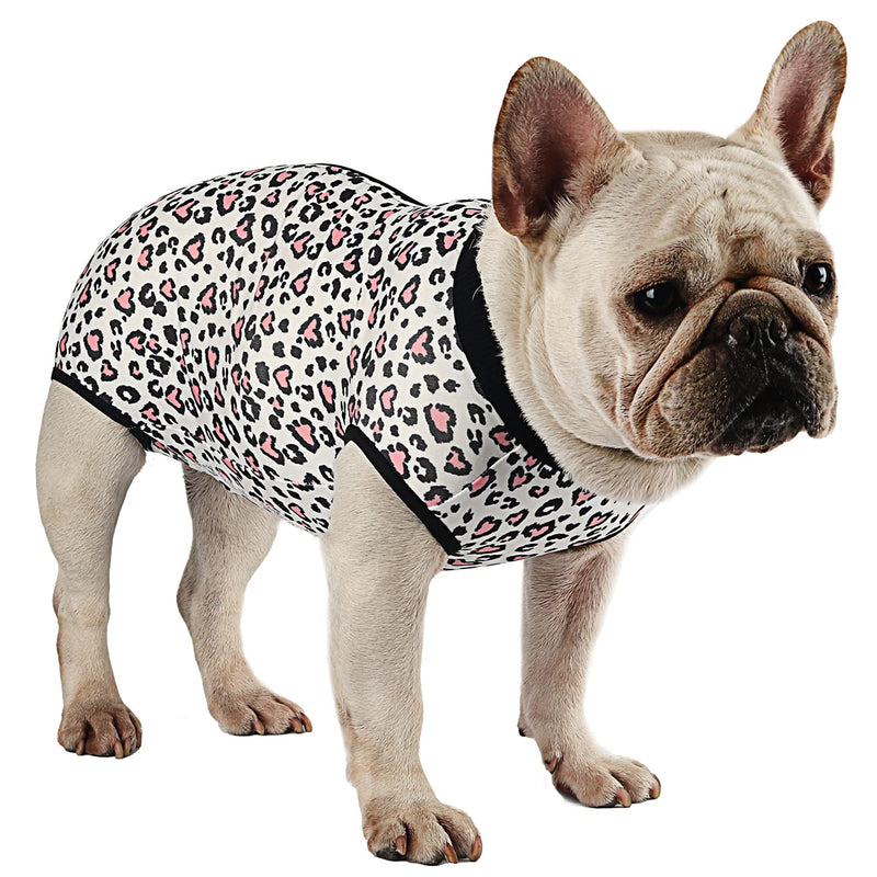 Due Felice Recovery Suit for Female Male Dogs Surgical Onesie After Surgery Wear Pet Cone E-Collar Alternative X-Large Leopard - BeesActive Australia