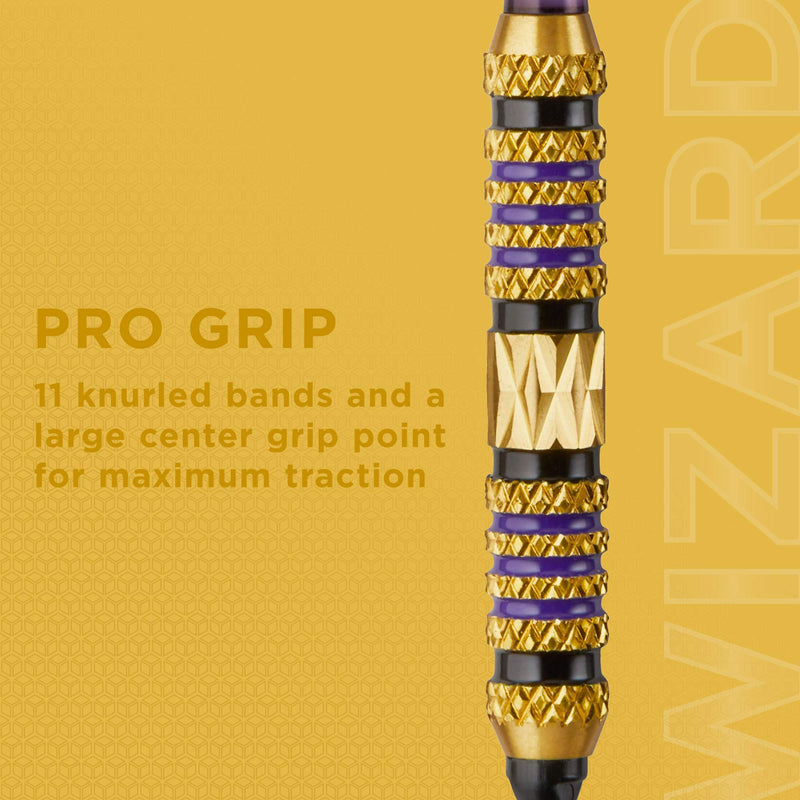 [AUSTRALIA] - Viper Wizard Soft Tip Darts, 18 Grams Purple Rings 