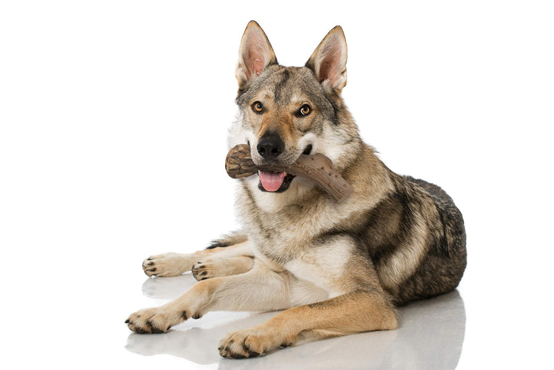 Nylabone Power Chew Alternative Dog Chew Toys for Medium/Large/X-Large Dogs Antler Venison Large/Giant (1 Count) - BeesActive Australia