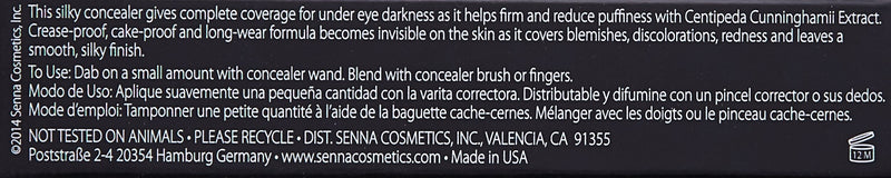 Senna Cosmetics Totally Transforming Concealer, Cool Light, 0.09 Ounce - BeesActive Australia