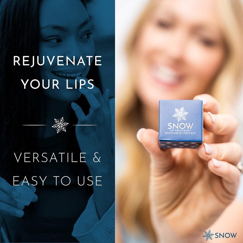 Snow Rejuvenating Lip Treatment with Resveratrol | Moisturizing Lip Balm for Anti-Aging and Hydrating Lip Care while Repairing Wrinkles, Mask for Dry Lips - Plump your Lips and Repair Cracks - BeesActive Australia