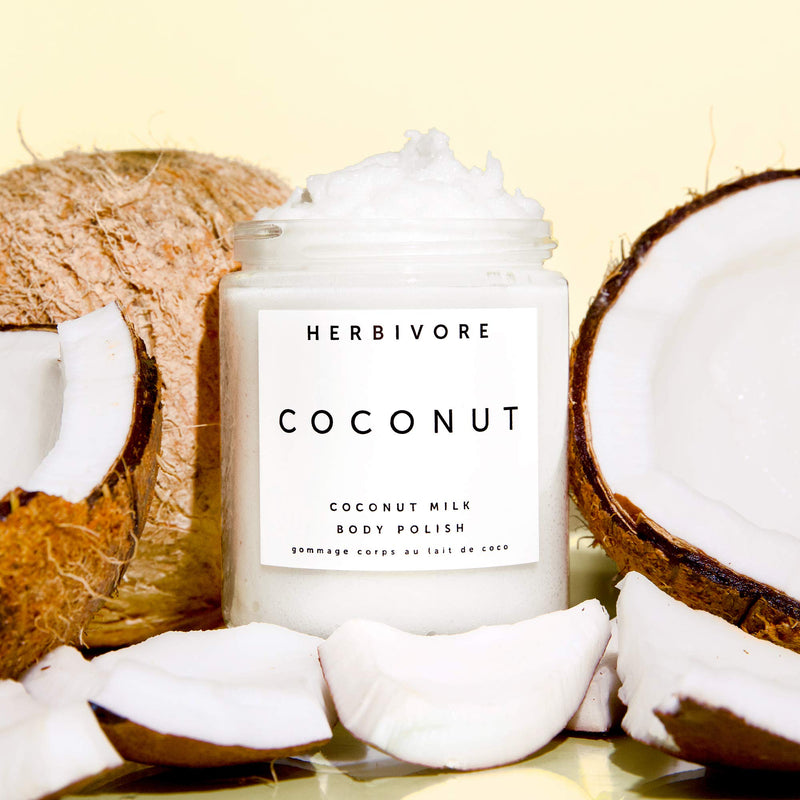 Herbivore - Natural Coconut Milk Body Polish Scrub | Truly Natural, Clean Beauty (8 oz | 226 g) - BeesActive Australia