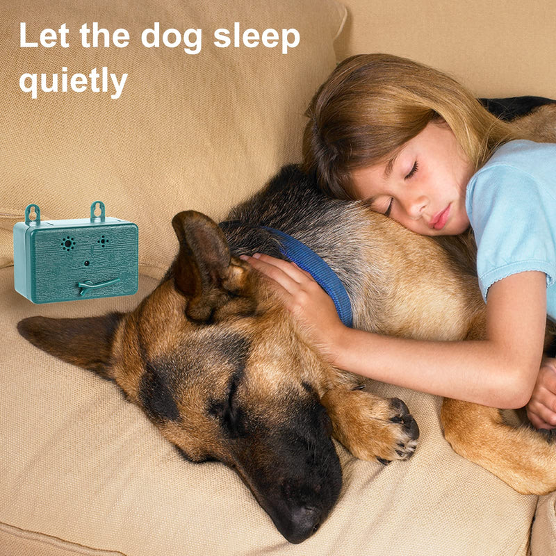 Anti Barking Device, Ultrasonic Dog Barking Deterrent Device,Dog Barking Control Devices Up to 50 FT Range for Outdoor Indoor, Dog Barking Deterrent Safe for Human & Dogs green - BeesActive Australia