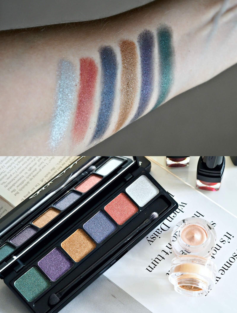 Sleek Makeup I-LUST 6 piece Face and Eye Palette - Intense Duo Chrome and Metallic Eyeshadows - Hidden Gems - BeesActive Australia