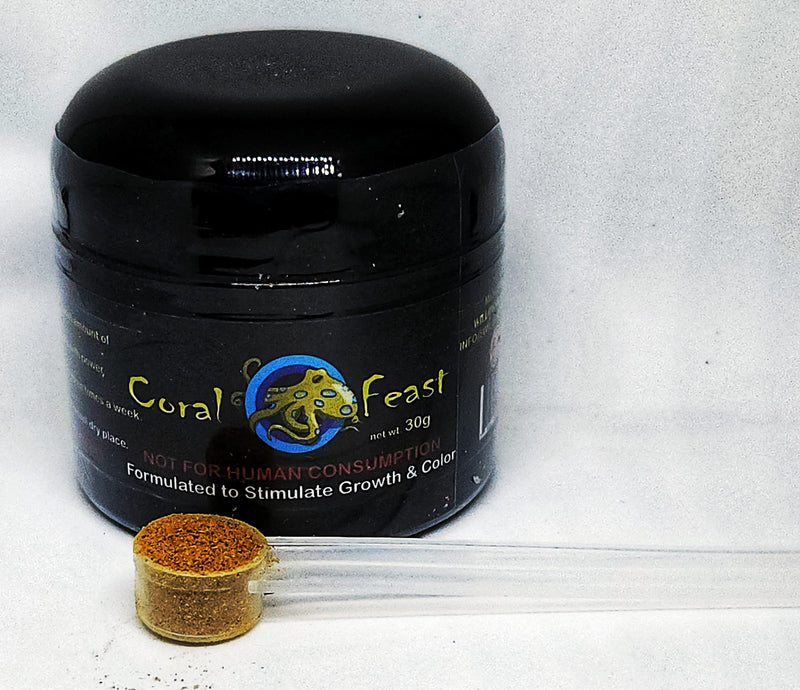 CoralFeast - AminoFeast- RhodoFeast Premium Quality Coral Food, Amino Acids & Probiotics 30G - BeesActive Australia