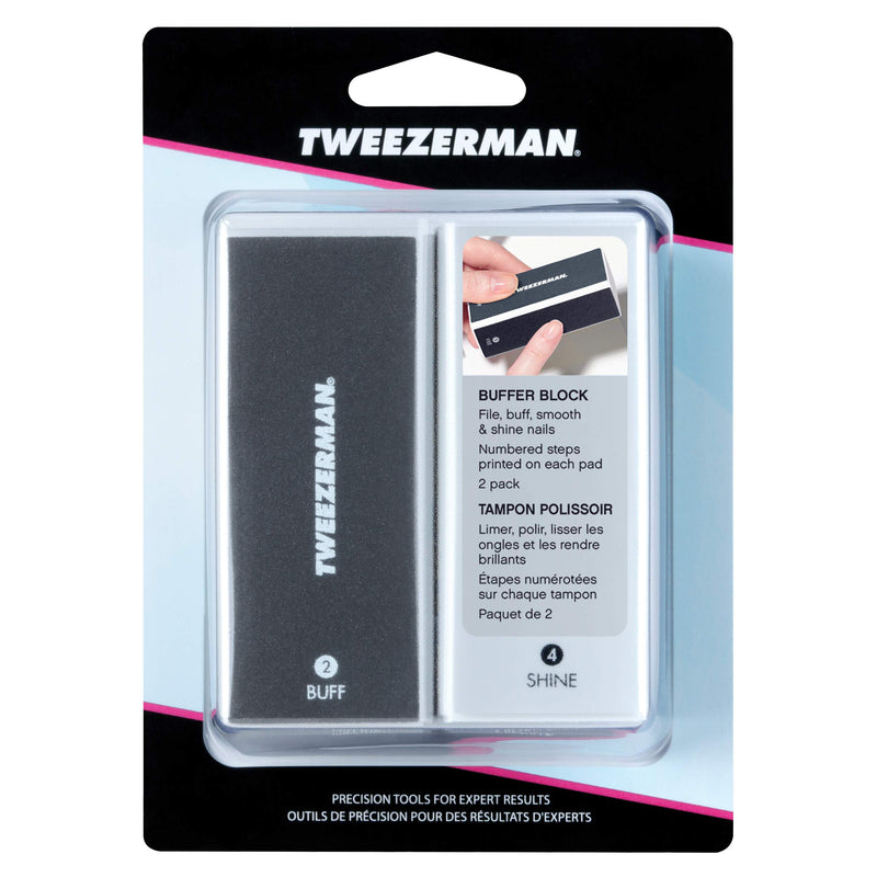 Tweezerman Nail Buff Black - BeesActive Australia