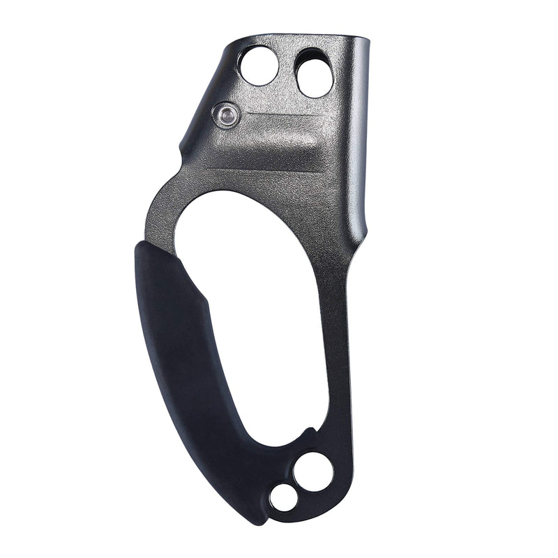 WILDKEN Climbing Hand Ascender Outdoor Mountaineering Tree Arborist Climbing Rappelling Equip Hand Ascender for 8-12MM Rope Left Right Hand Ascender Black - Right - BeesActive Australia