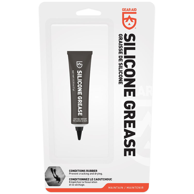 GEAR AID Silicone Grease, Rubber Conditioner and Lubricant for Dive Gear, 0.25 oz - BeesActive Australia