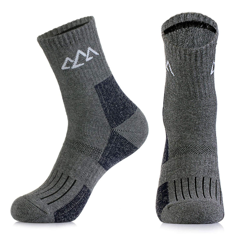 innotree 3 Pack Men's Full Cushioned Hiking Walking Socks, Quarter Crew Socks Men's Quarter - BeesActive Australia