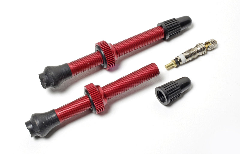 Tubeless Valve Stem - Super Light Alloy - Pair - Choose Color/Size - BeesActive Australia