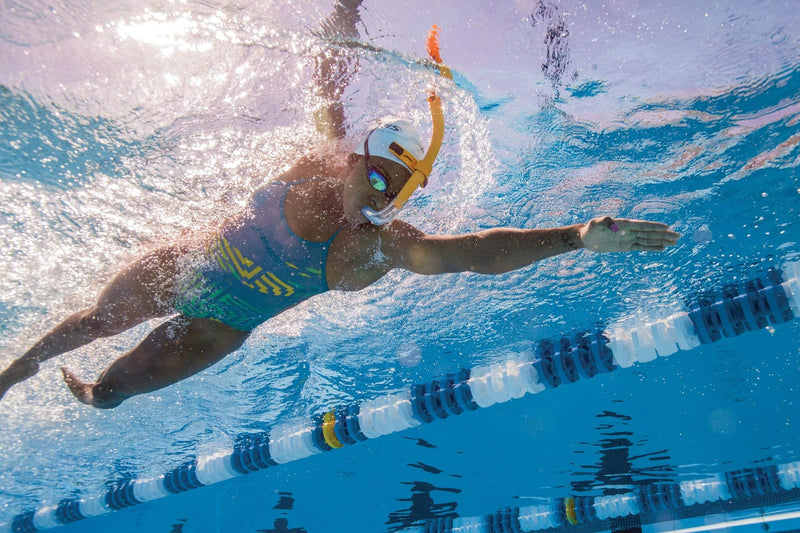 [AUSTRALIA] - FINIS Glide Snorkel for Lap Swimming Mint Green 