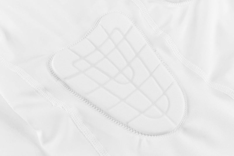 [AUSTRALIA] - TUOYR Youth Padded Compression Shirt Vest Rib Chest Protector Football Baseball Padded Vest X-Large 