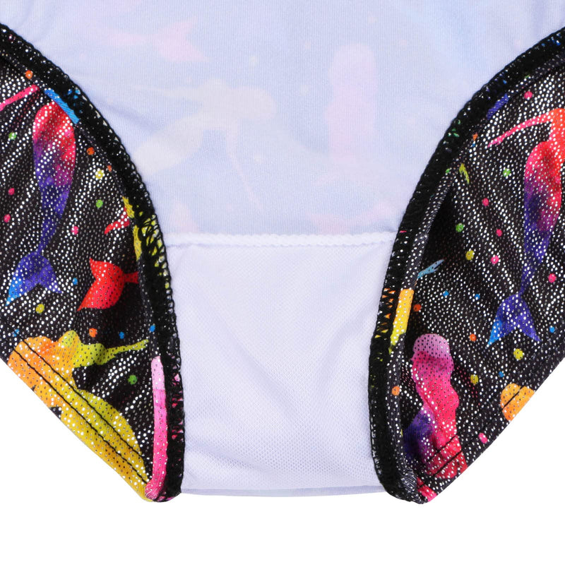 TFJH E Gymnastics Leotards for Girls Sparkle Athletic Clothes Activewear One-piece 8-9Years E Black Girl - BeesActive Australia