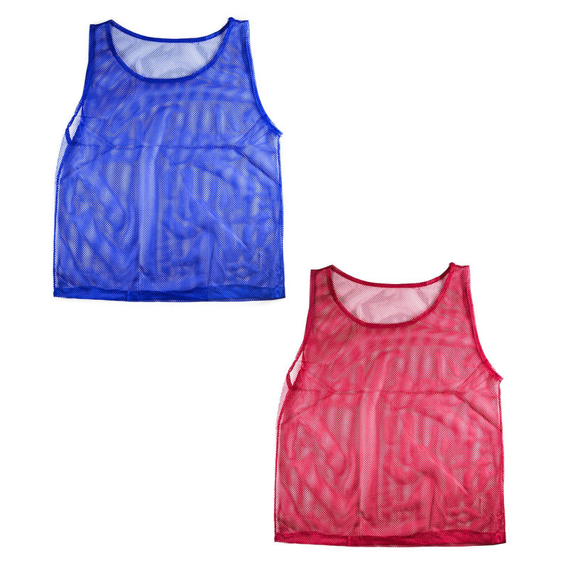 Super Z Outlet Nylon Mesh Scrimmage Team Practice Vests Pinnies Jerseys for Children Youth Sports Basketball, Soccer, Football(12 Jerseys) - BeesActive Australia